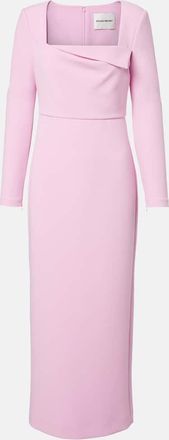 Roland Mouret Abito midi in cr&ecirc;pe