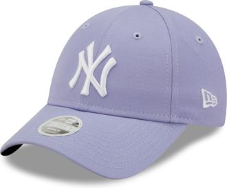 New Era New York Yankees MLB League Essential Lavender 9Forty Adjustable Women Cap - One-Size