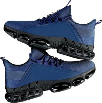 Generic Minfit, Minfit/Tryminfit Shoes, Mens Lightweight Breathable Low-TopShoes Sneakers, Mesh Anti-Slip Orthopedic Running Sneakers (Blue,5.5)