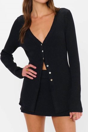 Show me your Mumu Josie Top In Black Rib Knit