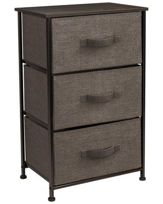 Sorbus Nightstand With 3 Drawers