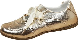 Generic Yolimok Oxford Shoes Women Flats Office Shoes Lace up Smart Uniform Footwear with Anti-Slip Sole Women formal Boots Comfortable Sports Boots Slip on D