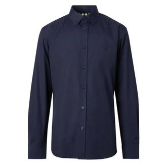 Burberry Sherwood Monogram Motif Poplin Shirt, Size X-Large