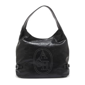 Ash L7309 Borsa React Studs WO Vintage Effect TAS 13X28X8Cm - Dames - Schoudertassen - Zwart - ONE Size - Tassen