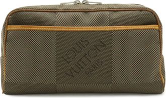 Louis Vuitton Earth Khaki Damier Geant Sling Bag (Pre-Owned)