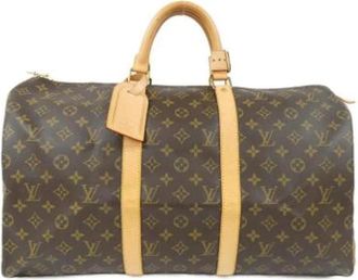 Louis Vuitton Pre-owned Weekend Bags, female, Brown, Size: ONE SIZE Pre-owned Canvas louis-vuitton-bags