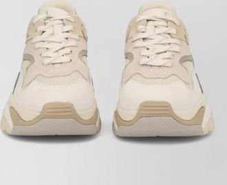 Ash leather low-top sneakers