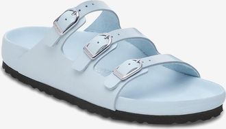 Birkenstock Flache Lackleder-Sandalen Florida Fresh