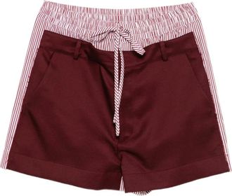Monse Shorts destrutturati - Rosso