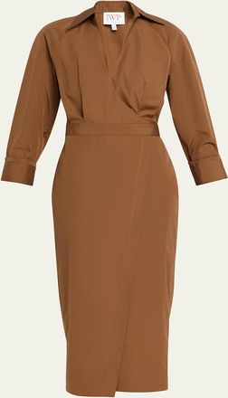 TWP The Walkaway Midi Shirtdress