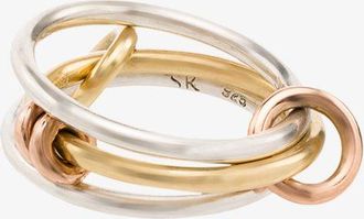 Spinelli Kilcollin Sterling Silver Acacia Ring - Womens - Sterling Silver/18kt Yellow Gold