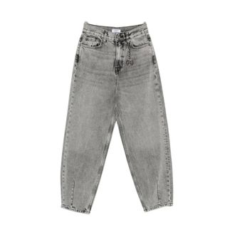 Liu Jo Nieuwe Carrot Jeans - Dames - Jeans - Grijs - Maat: W27 Katoen