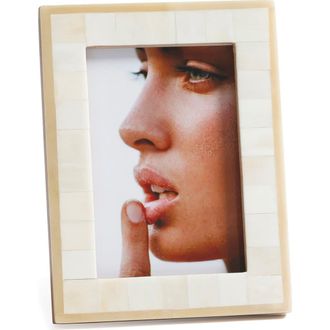Zodax Dune 5.5 x 7.5 Photo Frame in Ivory/Beige at Nordstrom Rack