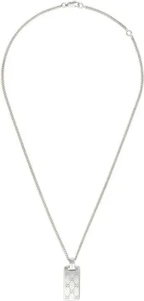 Gucci Signature GG Dog Tag Necklace - YBB814852001