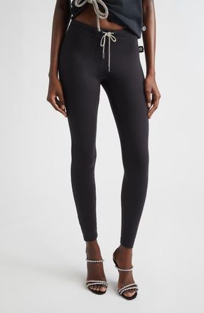 Area Brunch Leggings in Black at Nordstrom, Size X-Small