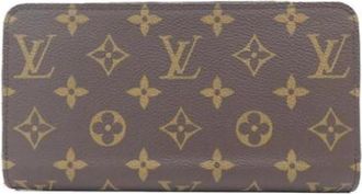 Louis Vuitton Pre-owned Canvas Portemonnee - Dames - Vintage Accessoires - Bruin - ONE Size - Vintage