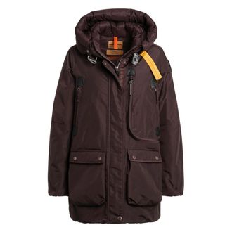 Parajumpers Maud Obsidian Donkerbruin Lang Donsjack