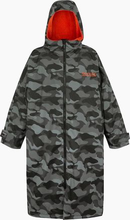 Regatta Unisex Adult Camo Changing Robe - Grey/Multi - Size: 14/16/40/42