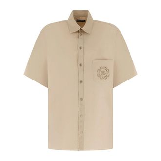 Dolce & Gabbana Camisas de Manga Corta - Shirts - Hombre - Beige - 2XL