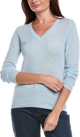 Forté Cashmere V-Neck Cashmere Sweater