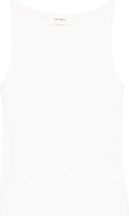 Lisa Yang Top smanicato Lynette - Bianco