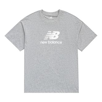 New Balance Essential Logo T-shirt Asia Sizing Grey AMT31541-AG