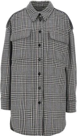 Stella McCartney Prince of Wales wool overshirt Woman 40