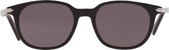 Dior DIORBLACKSUIT S12I Grey Square Mens Sunglasses DM40125I 01A 52