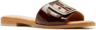 La Canadienne Stefan Waterproof Slide Sandal in Brown Crushed at Nordstrom, Size 11