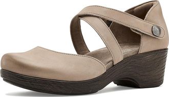 Alegria Savina Womens Sandals Taupe : EU 42 (US Womens 11.5-12) Regular, Leather