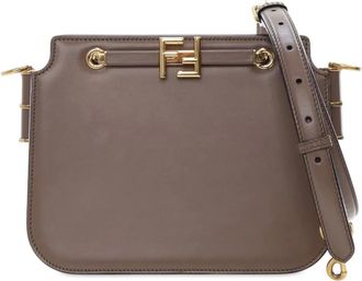 Fendi Borsa a spalla Smooth Vitello King Luxor Touch 2010-2024 - Marrone