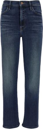 Mother Jeans, Dames, Blauw, W27, Denim, The Hustler Ankle Jeans