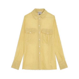 Semicouture Tiffany Shirt - female - Semicouture - Shirts - Yellow - XS - Blouses & Shirts