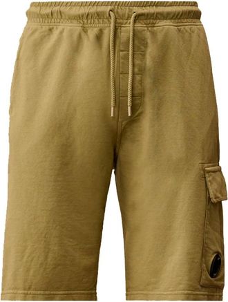 C.P. Company C.p. Company - Katoenen Cargoshorts - Heren - Korte broeken - Groen - Maat: M Katoen