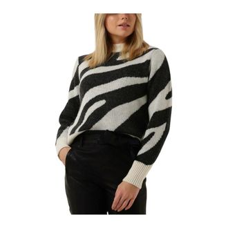 Levete Room Witte Pullover Trui - Dames - Ronde hals truien - Wit - XL - Truien & Vesten