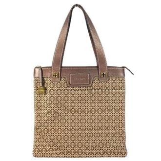 Loewe Pre-owned Shoulder Tote Bag - Dames - Vintage Shopper - Bruin - ONE Size - Leer - Vintage