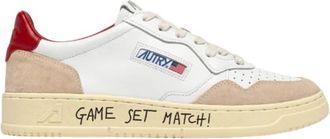 Autry Medalist Low - Heren - Sneakers - Veelkleurig - 40 EU - Katoen - Schoenen