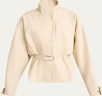 Jacquemus Ciro Belted Wool-Blend Jacket