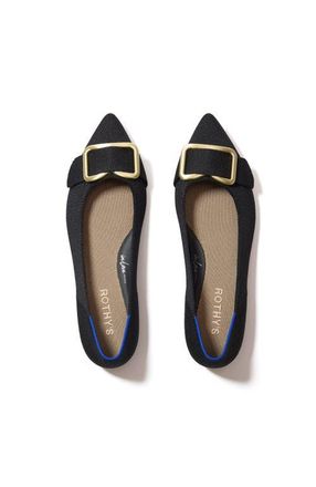 Rothy's The Emblem Point II in Black at Nordstrom, Size 12.5