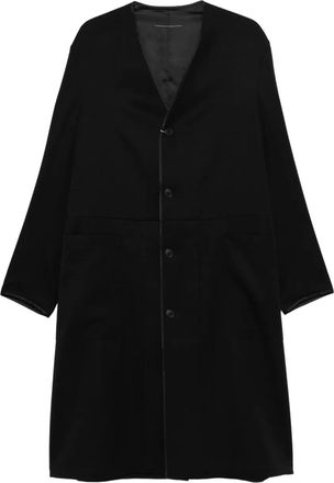 Maison Margiela Cappotto con bottoni - Nero