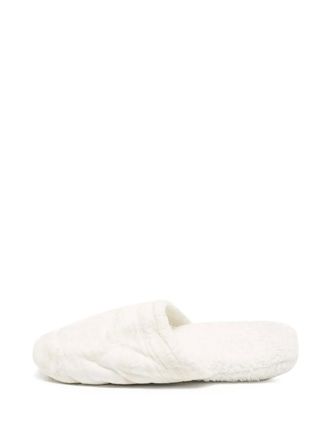 Versace Medusa slippers met patroon - Wit