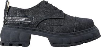 Viron Business Schoenen - Dames - Veterschoenen - Zwart - 39 EU - Katoen - Schoenen