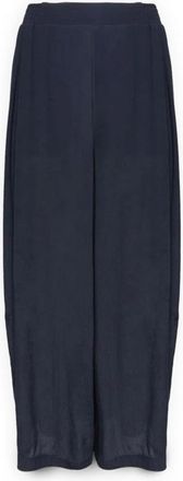 Elena Miro Dames, Broeken, Blauw, Maat: XS Viscose