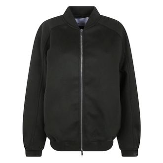 Frankie Shop Elinor Oversized Bomberjack - Dames - Jassen - Groen - Maat: 2XS Zijde