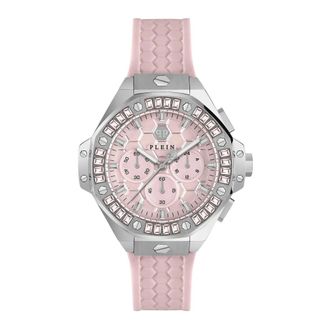 Philipp Plein Chrono Royal Pwpsa 0524 - Dames - Horloges - Roze - ONE Size - Accessoires