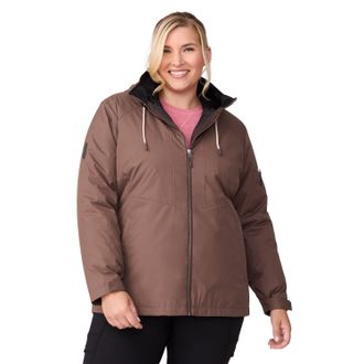 Free Country Womens Plus Size Back of Bell 3-in-1 Systems Jacket
