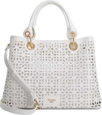 Dune London Delaser Large Laser Cut Tote