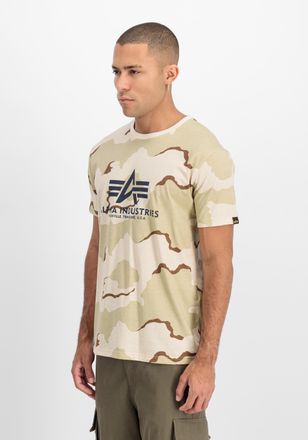Alpha Industries T-Shirt ALPHA INDUSTRIES Basic T-Shirt BL Camo, Herren, Gr. XXL, desert camo 91, Obermaterial: 100% Baumwolle, Shirts T-Shirt