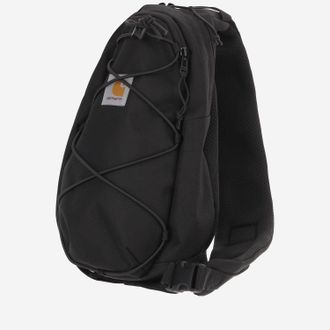Carhartt Work in Progress Recycled Polyester Canvas Crossbody Bag - Black