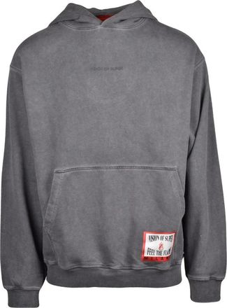 Vision Of Super Vision OF Super, Hoodies & sweatvesten, Heren, Grijs, S, Katoen, Felpa